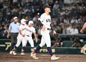 【甲子園】有明が延長１０回サヨナラ負け　万感の高見監督「悔しい…あと１本出なかった」