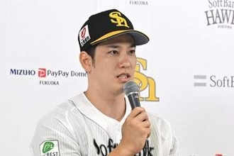 【オールスター】ファン投票選出のソフトバンク・栗原陵矢「正直２億くらい…」周東佑京「スピード感のある野球を」