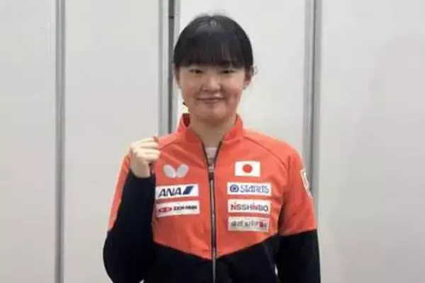 【卓球】張本美和　「金メダルだけを目指して」　選外の平野美宇から激励受け世界選手権へ