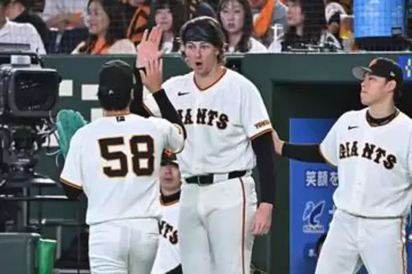 【巨人】ウィットリー好投も…降板後に〝感情爆発〟　杉内コーチは高評価「修正してくれましたからね」