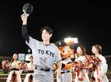 「【巨人】松本剛　決勝タイムリーで移籍後初のお立ち台「やっとジャイアンツの一員になれた」」の画像1