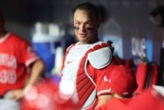 【ＭＬＢ】今度は死球の〝流れ弾〟が股間直撃…大谷翔平のエンゼルス時代の相棒が災難続き
