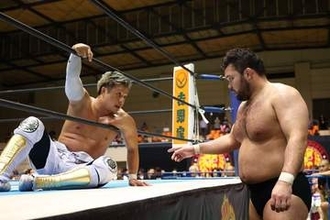 【新日本】ウルフアロン　YOSHI-HASHIとのＧ１出場者決定戦へ気勢「胸が裂けようがどうってことない」