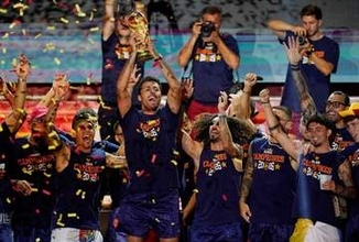 Ｗ杯決勝戦視聴率　５時以降は２２・１％、瞬間最高２８・６％