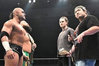 【新日本】Ｋ.Ｏ.Ｂが10月6日後楽園大会でＩＷＧＰタッグ王座挑戦　HENARE＆オーカーンはＶ１戦で前王者組迎撃