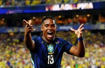 ブラジルの〝神童〟エンドリックがＲマドリード退団を検討か　リバプールが注目との情報も