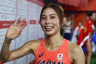 【陸上】道下美槻の「乃木オタ」アピール　韓国メディアも注目「アイドルじゃないの？」