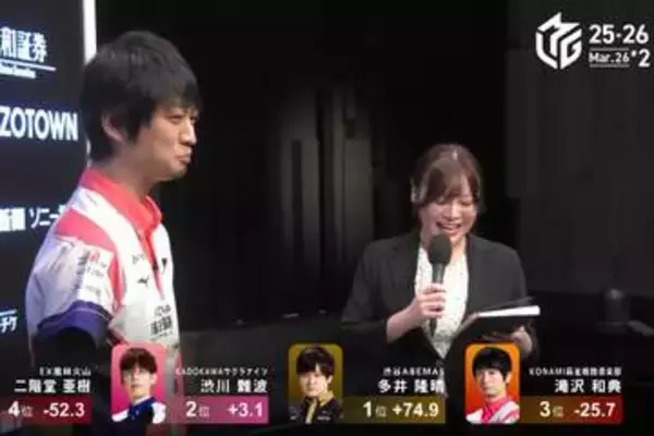 【Ｍリーグ】滝沢和典が口にした佐々木寿人〝準備サボリ疑惑〟をまつかよが晴らす