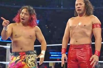【ＷＷＥ】中邑真輔＆KYOKI　父の援護受けたMFTに報復宣言「お前らは戦士じゃない。臆病者だ！」