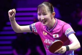 【卓球】早田ひなが８強入り　修正力の高さで快勝　次戦は世界４位の蒯曼「次の壁を破るために…」