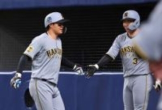 【阪神】森下翔太＆大山悠輔がアベック弾　森下はトップを独走の６号