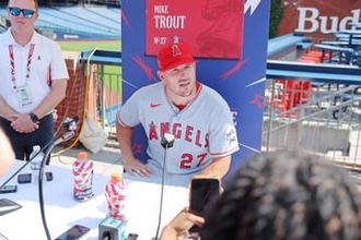 【ＭＬＢ】エンゼルス・トラウト　自身のトレードの話題に回答「こんな質問をされるなんて…」＝米報道