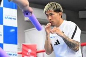 井上拓真陣営　37歳・井岡一翔に感心「強いと思います」「最後の３ラウンドが重要」