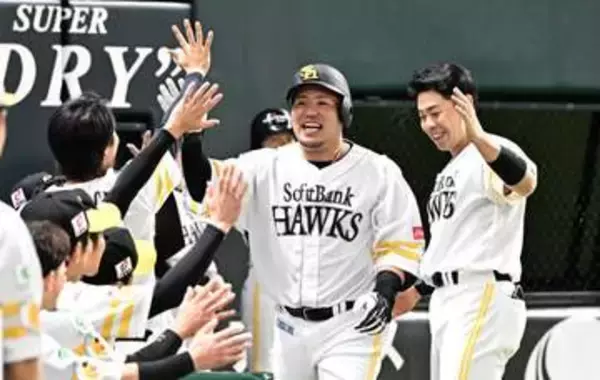 【ソフトバンク】山川穂高３２打席ぶり快音は６号ソロ　小久保監督ニンマリ「すぐに出そう」