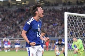 【日本代表】「１点取れば試合は変わる」　小川航基が有言実行の決勝弾