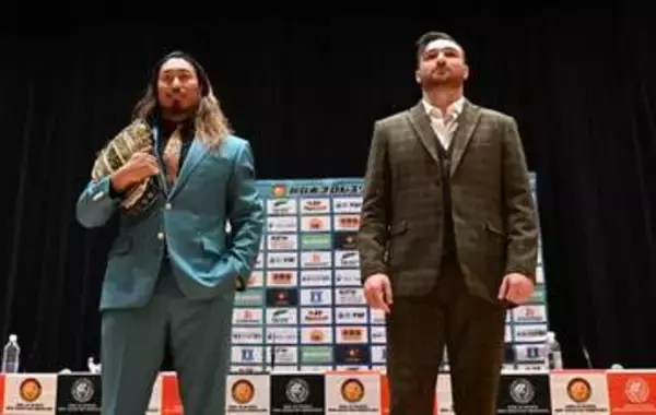 「【新日本】ＩＷＧＰヘビー級王者の辻陽太がＮＪＣ覇者カラムとの頂上決戦へ気勢「誰よりも覚悟ができているのはこの俺」」の画像