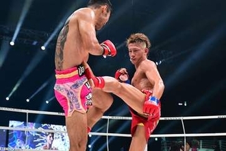 【KNOCK OUT】龍聖　王座決定戦制し赤＆黒のベルト統一「新しいカリスマとして道をつくっていきたい」