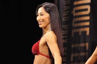 【ＡＰＦ】48歳・峯元久美子　子育てと並行で美ボディづくり「自分との戦いでもある」