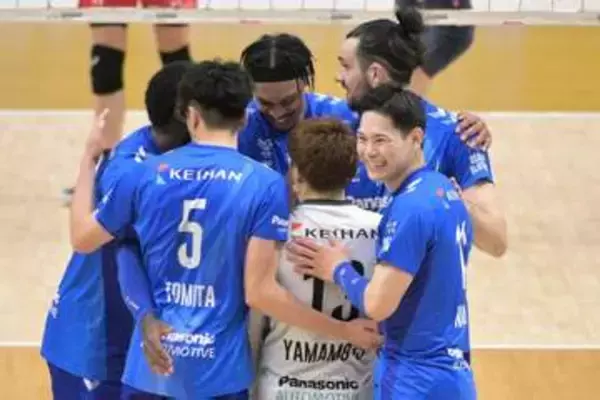 【バレーボール】大阪Ｂが３―２でサントリーに勝利　逆転でのＳＶリーグ制覇に望み