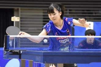 【卓球】14歳・石田心美　所属クラブの大先輩・早田ひなの世界選手権に刺激「自分も立ちたい」