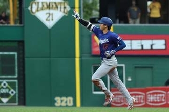 【ドジャース】大谷翔平が２試合連発の１３号先制弾  〝お得意様〟投手から３本目