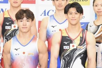 【体操】１０月の世界選手権へダブルエースが抱負　橋本大輝「絶対に掲げるのは団体の金メダル」