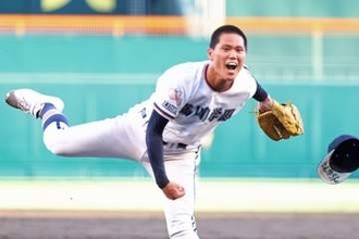 【甲子園】高川学園　エース・木下瑛二の１失点完投で16強一番乗り！　松本監督「木下に尽きる」