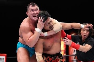 【新日本・Ｇ１】ボルチン・オレッグ　鷹木信悟撃破で２勝「プロレスの強さを世界に見せていきたい」