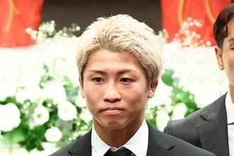 井上尚弥〝ガッツ魂〟受け継ぐ！ ボクシングを「残り少ない現役時代で広めていけたら」