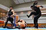「【新日本】DOUKI＆SHO　Jr.タッグ王者のデスペラード＆ミスティコを挑発「ベルトをかけるのが怖いんだろ」」の画像1