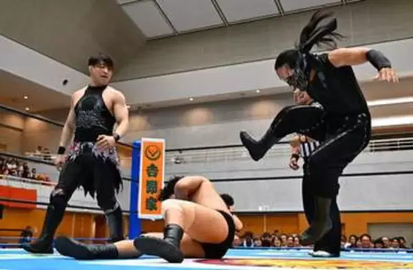 【新日本】DOUKI＆SHO　Jr.タッグ王者のデスペラード＆ミスティコを挑発「ベルトをかけるのが怖いんだろ」