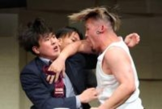 【新日本・ＢＯＳＪ】開幕前日会見で大乱闘が勃発　マスター・ワトとフランシスコ・アキラがそれぞれ藤田晃生を襲撃