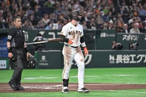 【巨人】キャベッジ確信歩きの豪快３号！　鮮烈弾の要因は「神様から授けられた能力と…」