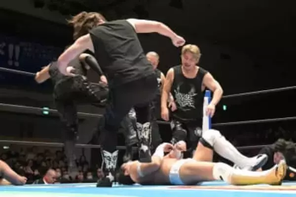 【新日本・ＮＪＣ】タイチが成田蓮の無法ファイトに沈み初戦敗退　Ｈ．Ｏ．Ｔのたび重なる乱入に会場はため息