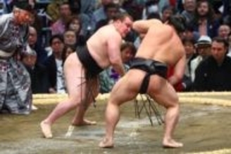 【大相撲】安青錦が綱取りへ白星発進　若元春の変化にも動じず「体が反応できて良かった」