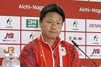 【アジア大会・サッカー男子】いよいよ出陣、大岩監督「金メダルを取る」「目的はロサンゼルス五輪」