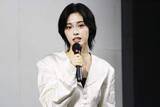 「【桐生ボート・ＳＧメモリアル】安斉星来　始球式を前に投球フォーム披露「バレーボールをやっていたので…」」の画像1