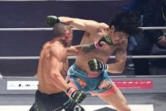 【ＲＩＺＩＮ】桜庭大世が〝シウバの弟子〟ルイス・グスタボに失神ＫＯ負け　試合後に涙