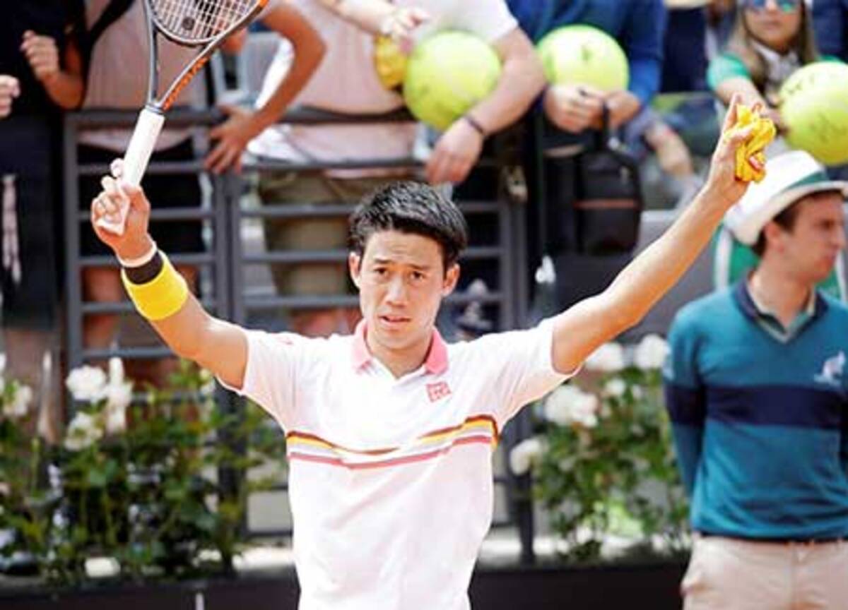 男子テニス 錦織がストレート勝ち ２回戦はディミトロフと対戦 18年5月14日 エキサイトニュース
