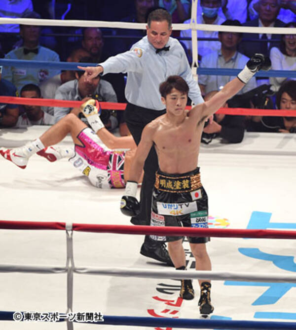 ボクシング 井上尚弥が日本人最速３階級制覇 超増量 王者を１１２秒で料理 18年5月25日 エキサイトニュース