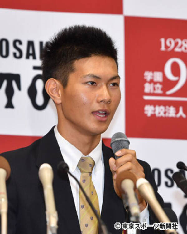 ドラフト ロッテ１位の大阪桐蔭 藤原 目標は トリプルスリー 18年10月25日 エキサイトニュース