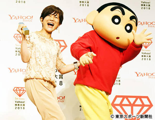 声優 小林由美子がステージ上でしんちゃんと共演 最初で最後 2018年12月5日 エキサイトニュース