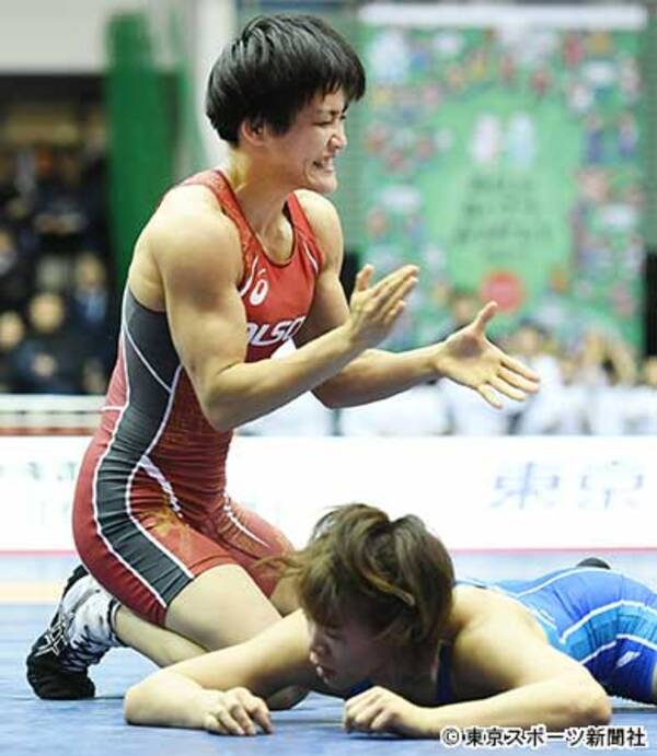 【レスリング全日本選手権】川井梨紗子　伊調は「２年のブランクがあっても強い」