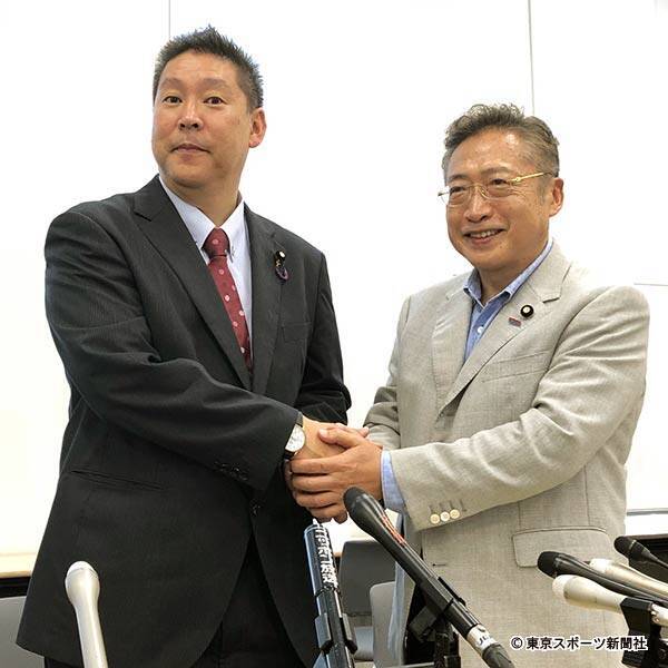 非公開 立花党首 渡辺喜美氏と会派結成効果でｎ国党から みんなのｎ国党 改名も 2019年7月31日 エキサイトニュース
