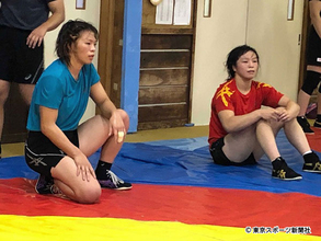 【レスリング】川井梨紗子が練習公開「世界選手権で勝たないと意味がない」