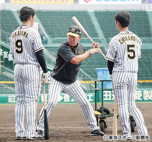 阪神 井上新打撃コーチ 縦ジマのユニホームに 慣れるまでちょっと待ってて 2019年10月22日 エキサイトニュース