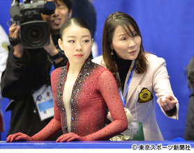 【フィギュアＮＨＫ杯】紀平「１００点に近いアクセル」でＳＰ２位発進　浜田コーチのモラハラ騒動どこ吹く風