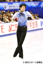 【フィギュアＮＨＫ杯】羽生ＳＰ首位発進でふっ跳ぱした！織田ショック