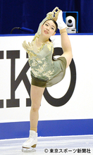 【フィギュアＮＨＫ杯】２位の紀平梨花　ＧＰファイナルへ「完璧な演技を目指したい」