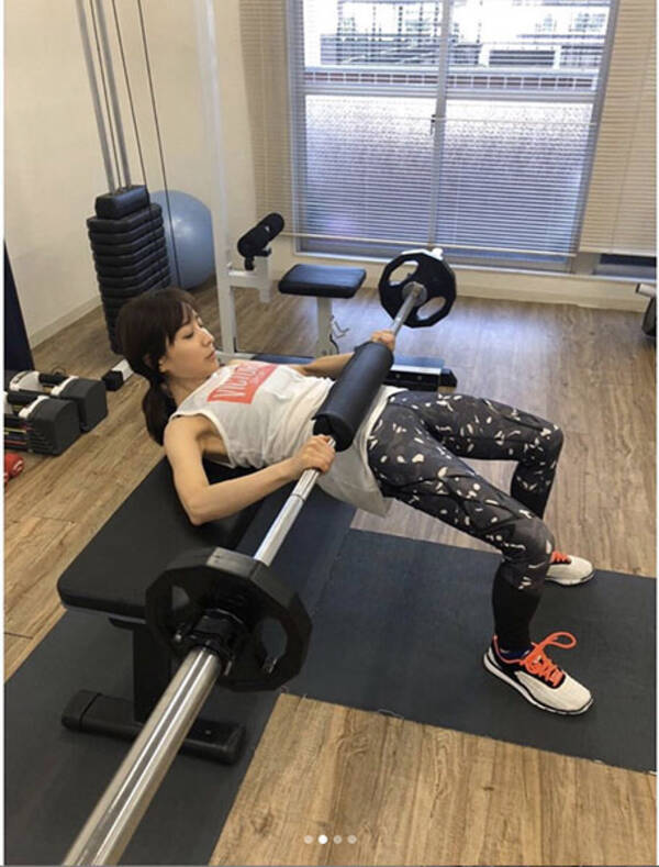 田中みな実が年のトレーニング開始 なんだかずっと稼働している気が エキサイトニュース